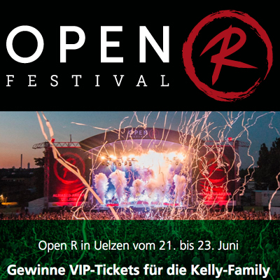 Gewinnspiel zurm OPEN R FESTIVAL